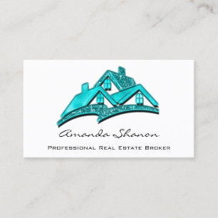 Carte De Visite Agent immobilier professionnel Broker Beach Housto
