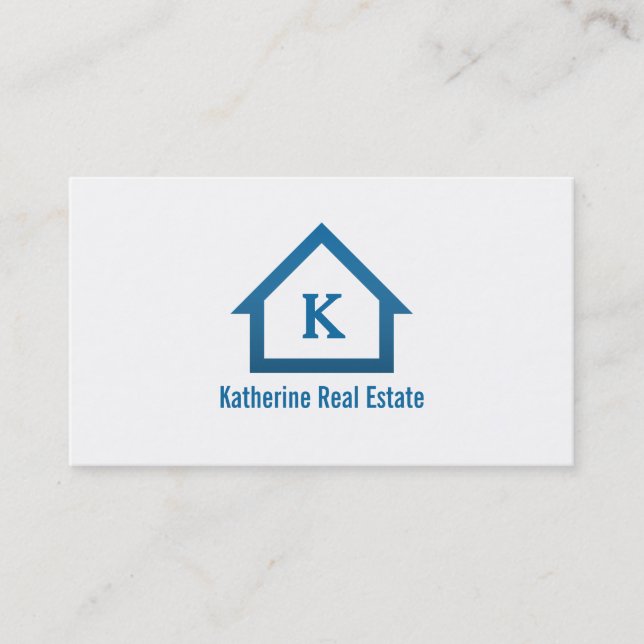 Carte De Visite Agent immobilier professionnel moderne (Devant)