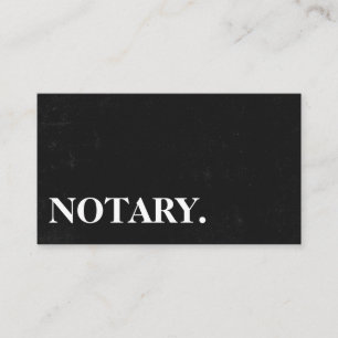 Carte De Visite Agent notarial logo de stylo plume calligraphie in