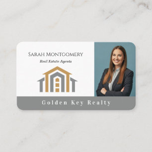 Carte De Visite Agents immobiliers promoteurs modernes