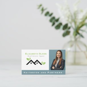 Carte De Visite Agents immobiliers promoteurs modernes