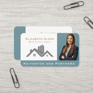 Carte De Visite Agents immobiliers promotionnels de Realtor modern