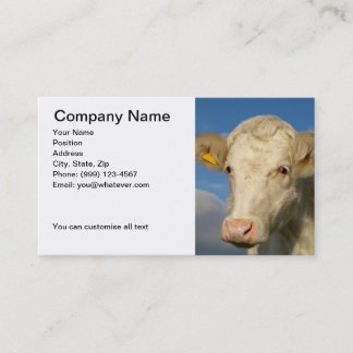 Carte de visite agricole