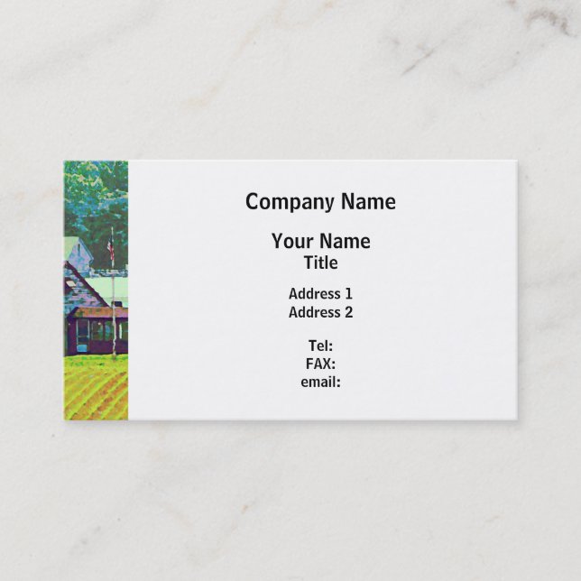 Carte De Visite Agritourisme (Devant)