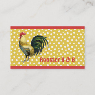 Carte De Visite Agritourisme sur mesure B & B Country Roster
