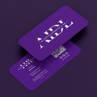 AI Intelligence Artificielle Monogramme Violet Mod