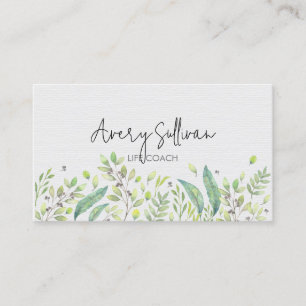 Carte De Visite Aide personnelle de Life Coach