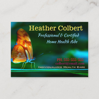 Carte De Visite Aide soignant professionnel utile Flutter