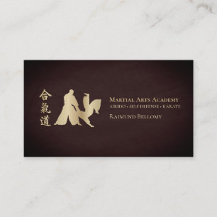 Carte de visite Aikido