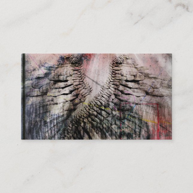 Carte De Visite Ailes d'ange (Devant)
