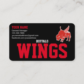 Carte De Visite Ailes de Buffalo