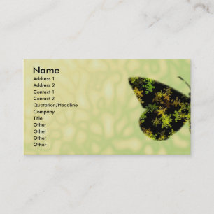 Carte De Visite Ailes papillon