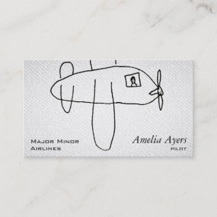 Carte De Visite Airbeep Look Texturé