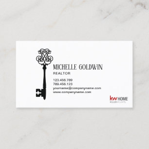 Carte De Visite Ajouter la couleur de modification du logo Clé pro