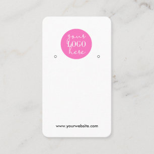 Carte De Visite Ajouter le logo Simple earing Display Card