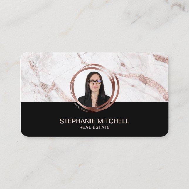 Carte De Visite Ajouter Modèle Photo Insertion Pour Professionnels (Dos)