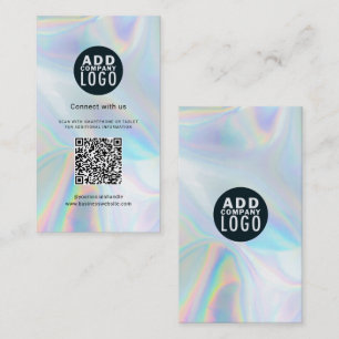 Carte De Visite Ajouter un logo d'entreprise et un code QR do-it-y