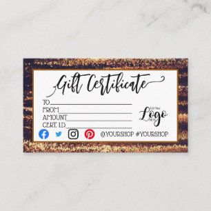 CARTE DE VISITE AJOUTER VOTRE LOGO BON D'AFFAIRES