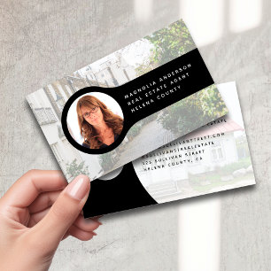 Carte De Visite Ajouter Votre Logo Capteur Photo Agent Immobilier