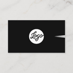 Carte De Visite Ajouter votre logo personnalisé Cercle professionn