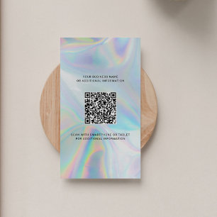 Carte De Visite Ajoutez votre logo de marque et votre code QR do-i