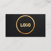 Ajoutez votre logo personnalisé cercle professionn