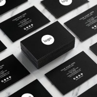 Ajoutez votre noir professionnel de cercle fait