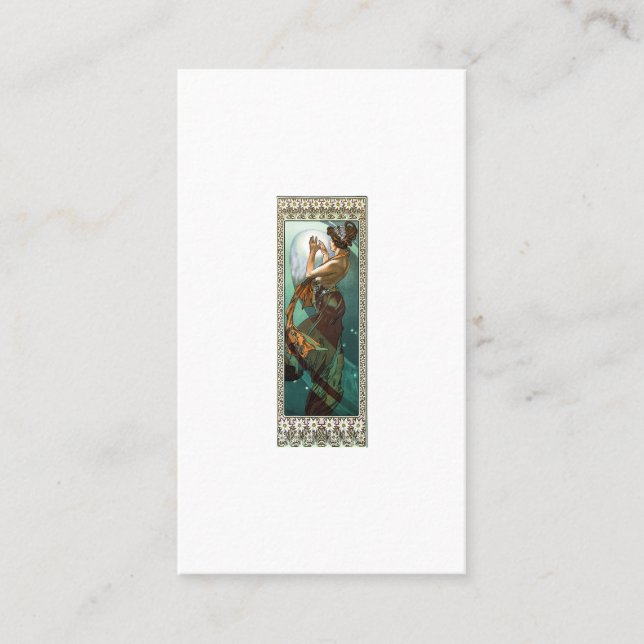 Carte De Visite alfons mucha North Star (Devant)