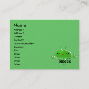 Carte De Visite Aliens Huggs