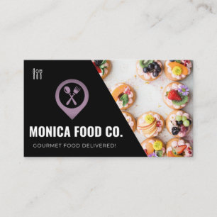 Carte de visite alimentaire