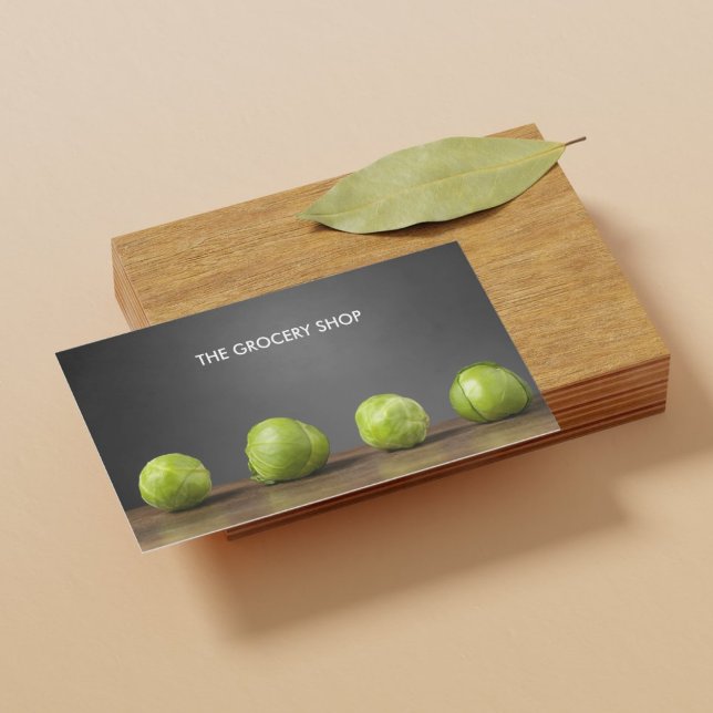Carte De Visite Alimentation moderne Nutrition Bruxelles Produits (Créateur téléchargé)