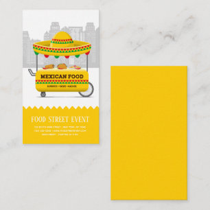 Carte De Visite Alimentation rue mexicaine