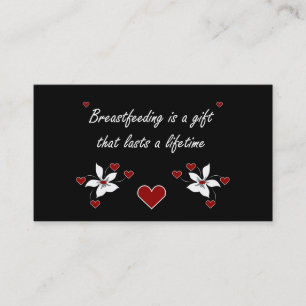 Carte De Visite Allaiter est un Gift-2