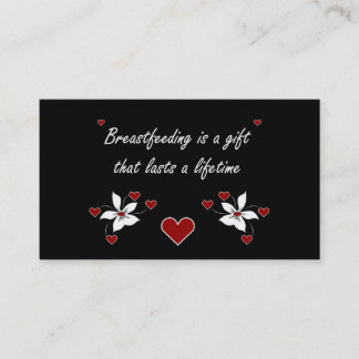 Carte De Visite Allaiter est un Gift-2