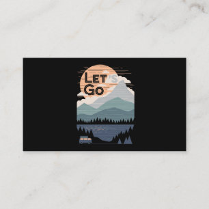 Carte De Visite Allez Camping, Go Camp