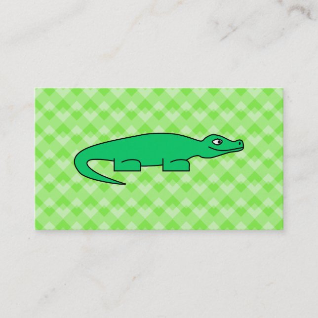 Carte De Visite Alligator (Devant)