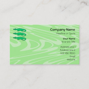 Carte De Visite Alligators