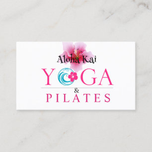 Carte De Visite Aloha Kai Yoga