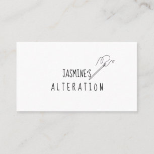 Carte De Visite Altérations Du Seamstress, Réparation, Sur Mesure