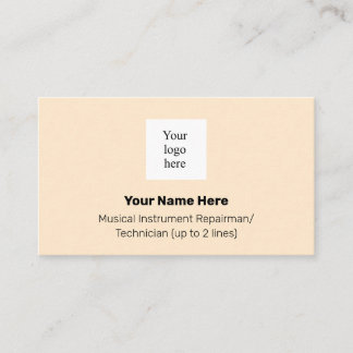 Carte De Visite Amande blanchie de la technologie de logo de la bo