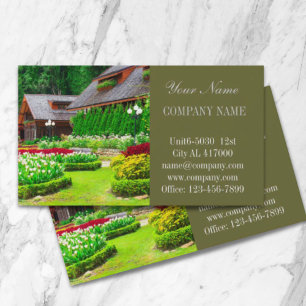 Carte De Visite Aménagement paysager