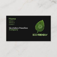 Carte de visite amical d'Eco