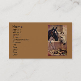 Carte De Visite Amis