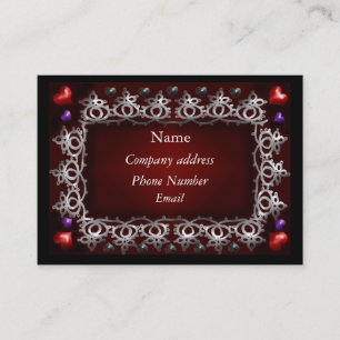 Carte De Visite amour de valentine