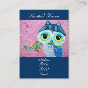 Carte De Visite Amour d'hiver