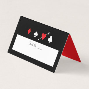 Carte De Visite Amour Frappe Las Vegas Remplir Nom Numéro de table