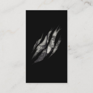 Carte De Visite Amoureux de l'alligator des dents de crocodile