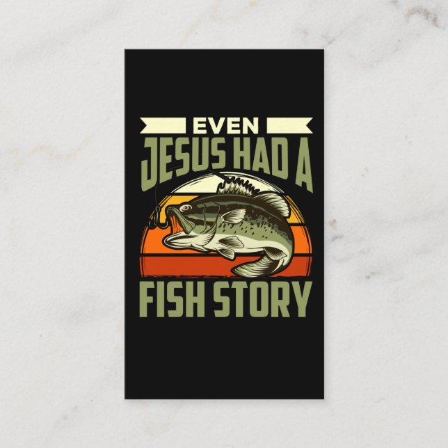 Carte De Visite Amusant Humour chrétien de la plaisanterie religie (Devant)