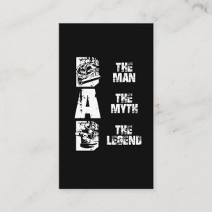 Carte De Visite Amusant Souder papa Homme Mythe Légende Père Sou