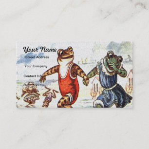 Carte De Visite Amusement au soleil